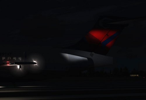 More information about "TFDI 717 Delta night tail lighting"