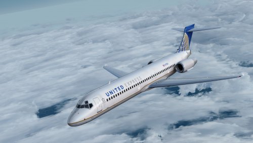 More information about "TFDi Design 717: United Express Fictional"