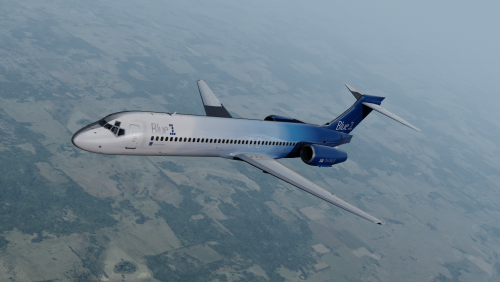 More information about "TFDi Design 717: Blue1 Livery"