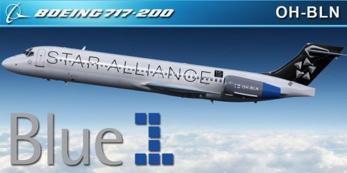 More information about "TFDi Design 717: Blue1 Star Alliance Paint"