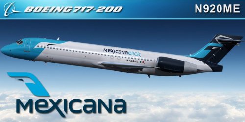 More information about "TFDi Design 717: Mexicana Click Paint"