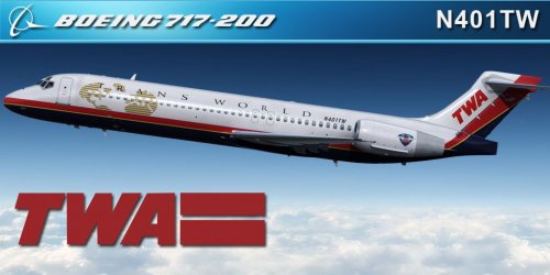 More information about "TFDi Design 717: Trans World Airlines Paint"