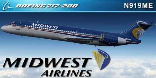 More information about "TFDi Design 717: Midwest Airlines Paint"