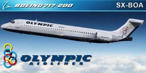 More information about "TFDi Design 717: Olympic Airlines Paint"