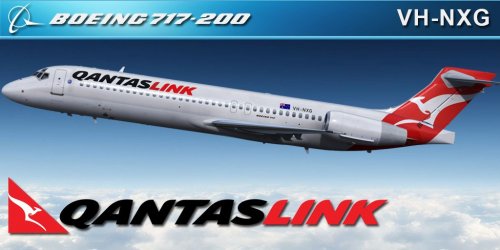 More information about "TFDi Design 717: QantasLink VH-NXG Paint"