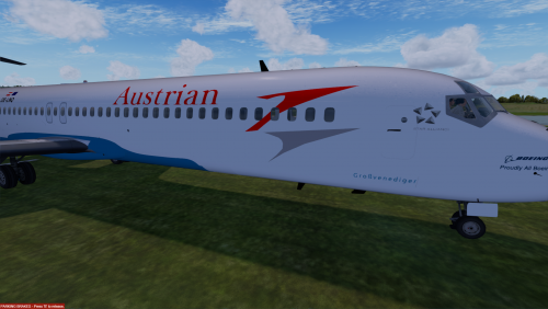 More information about "Austrian Airlines B717 Livery"