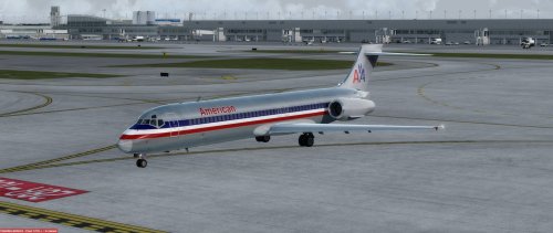 More information about "Fictional repaint of TFDI 717-200 in American Airlines 2000 bare metal livery."
